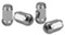 Chrom Radmutter 60 Grad KonusTyp XL Bulge Acorn, lang  