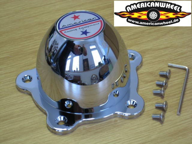 American Racing Thorq Thrust Nabenkappe Chrom #1055001